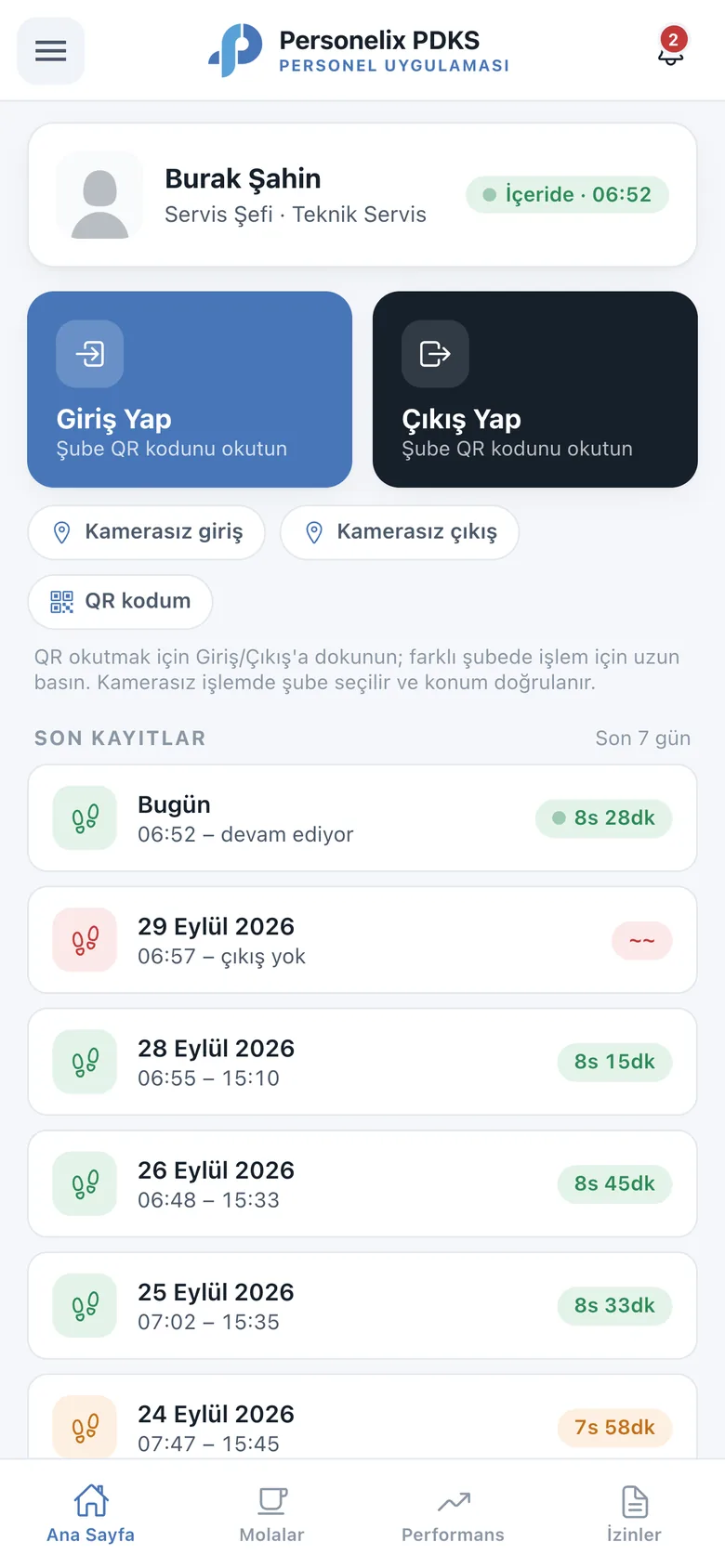 Avans ve Masraf Yönetimi