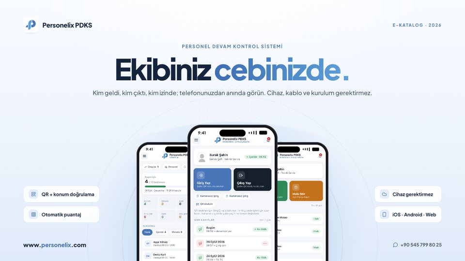 Personelix PDKS E-Katalog 2026 kapağı